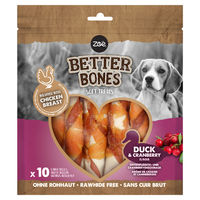 Produktbild von Zoë Better Bones Kausnack Roll mit Ente 10er-Pack