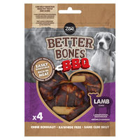Produktbild von Zoë BetterBone Zahnpflege-Snack mit Lamm und Huhn mit hohem Fleischanteil 4er-Pack