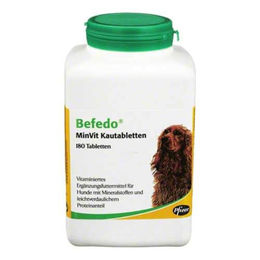Zoetis Befedo Minvit Kautabletten zur Vitaminversorgung für Hunde 180 Stück – Bild 1 von 1