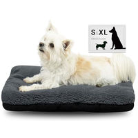 Produktbild von ZOLLNER Hundebett und Katzenbett extra weich grau 36x58 cm
