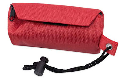 ZOLLNER24 Futterbeutel für Hunde aus Polyester in Rot 6x14 cm für Trocken- und Nassfutter - 6 cm – Bild 1 von 6