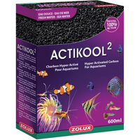 Produktbild von Zolux Actikool Hyperaktivierte Kohle als Filtermedium für Aquarien zur Wasseraufbereitung für Fische