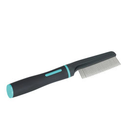 Zolux ANAH Hundekamm für langhaariges Fell aus Edelstahl mit ergonomischem Soft-Touch-Griff 22 cm – Bild 1 von 4