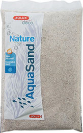 Zolux Aquarium Kies Natur Quartz Bunt 0,3 – 1,2 mm 1 kg – Bild 1 von 2