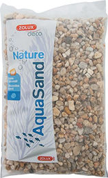 Zolux Aquarium Kies Natur Quartz für Fische 3 bis 8 mm 1 kg – Bild 1 von 2