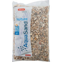 Produktbild von Zolux Aquarium Kies Natur Quartz für Fische 3 bis 8 mm 1 kg