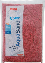 Produktbild von Zolux Aquasable Bodengrund für Fische in Rot und Rosa