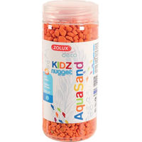 Produktbild von Zolux Aquasable Kidz Nugget Aquarienboden aus Kunststoff in Orange für Fische