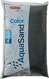 Zolux Aquasand Color Aquasand Bodengrund Schwarz 12 kg – Bild 1 von 1