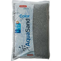 Produktbild von Zolux Aquasand Color Silex Aquariensand Grau 5 kg