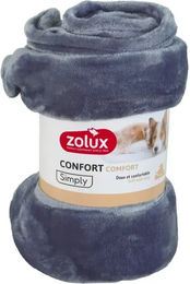 Produktbild von Zolux Autoschondecke für Hunde aus Plüsch in Grau
