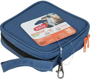 Produktbild von Zolux Bivouak Faltbarer 2-in-1 Reisenapf für Hunde aus Silikon in Blau