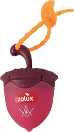 Produktbild von Zolux Bivouak Flasher USB Halsband-Zubehör für Hunde in Rot mit wiederaufladbarem Akku