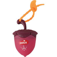 Produktbild von Zolux Bivouak Flasher USB Halsband-Zubehör für Hunde in Rot mit wiederaufladbarem Akku