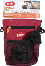 Produktbild von Zolux Bivouak Futterbeutel und Kotbeutel Tasche aus Polyester in Rot