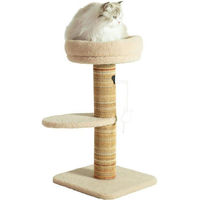 Produktbild von Zolux Boréal Kratzbaum für Katzen und Kitten aus Sisal mit Liegefläche in Beige, 73 cm