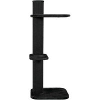 Produktbild von Zolux City Cat 3 Kratzbaum für Katzen aus Sisal in Grau und Schwarz