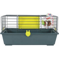 Produktbild von Zolux Classic Kleintierkäfig 80 cm grau-seladongrün