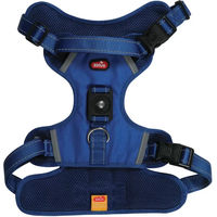 Produktbild von Zolux Clip And Go Hundeleine und Geschirr Set Blau aus Polyester Größe L