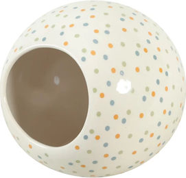Produktbild von Zolux Cosy Keramik-Häuschen für Hamster in Beige und Bunt