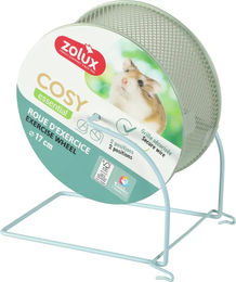 Produktbild von Zolux Cosy Metall Laufrad für Nager wie Hamster und Zwerghamster mit Standfuß