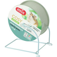 Produktbild von Zolux Cosy Metall Laufrad für Nager wie Hamster und Zwerghamster mit Standfuß