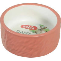 Produktbild von Zolux Daisy Futternapf aus Keramik für Nagetiere wie Hamster und Meerschweinchen in Beige und Braun