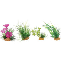 Produktbild von Zolux Decor Plant Boit Mix Modell 1 Kunstpflanze für Aquarium 4er Pack