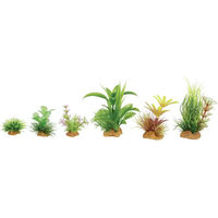 Produktbild von Zolux Decor Plant Boit Mix Modell 2 Kunstpflanze für Aquarium 6er Pack