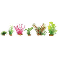 Produktbild von Zolux Decor Plant Boit Mix Modell 4 Kunstpflanze für Aquarium 6er Pack