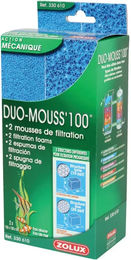Produktbild von Zolux Duo Schaum Filtermedien für Fische Blau 100