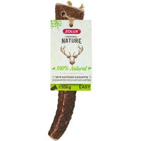 Produktbild von Zolux Easy Hirschgeweih Naturkauartikel für kleine Hunde ohne Farbstoffe und Konservierungsstoffe - 40 g