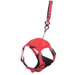Zolux Easy Ride Hundegeschirr mit integrierter Rollleine für kleine Rassen in Rot Größe S – Bild 1 von 2