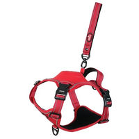 Produktbild von Zolux Easy Ride Hundegeschirr mit integrierter Rollleine Größe M Rot