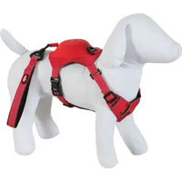 Produktbild von Zolux Easy Ride Hundegeschirr mit integrierter Rollleine Rot XL für Riesenrassen