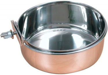 Zolux Edelstahl Futternapf für Hunde mit Schraubbefestigung 15 cm - 0,84 l – Bild 1 von 2