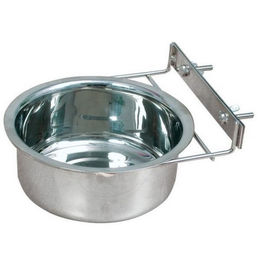 Zolux Edelstahl Futternapf zum Einschrauben Silber 18 cm – Bild 1 von 1