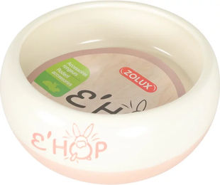 Produktbild von Zolux Ehop Keramik-Futternapf für Nagetiere in Rosa oder Weiß