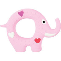 Produktbild von Zolux Elefant Quietschspielzeug aus Latex für Welpen in Rosa - 1 Stk.