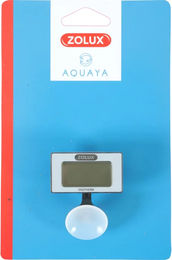 Produktbild von Zolux Elektronisches Thermometer mit Saugnapf für das Aquarium aus Kunststoff in Weiß