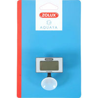 Produktbild von Zolux Elektronisches Thermometer mit Saugnapf für das Aquarium aus Kunststoff in Weiß