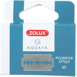 Produktbild von Zolux Ersatzklingen für Scheibenreiniger aus Edelstahl in Silber und Blau