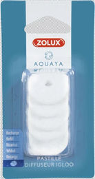 Produktbild von Zolux Ersatztabletten für Iglu-Luftverteiler für Aquarien Weiß 5er Pack