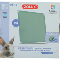 Produktbild von Zolux Erweiterungsmodul für Kaninchenpark aus Kunststoff in Grün