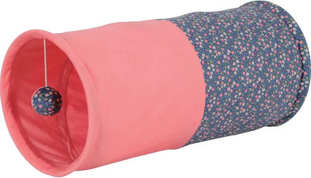 Produktbild von Zolux Ethicat Blumenspieltunnel für Katzen aus Polyester in Rosa