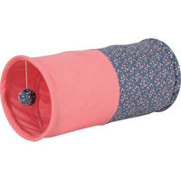 Produktbild von Zolux Ethicat Blumenspieltunnel für Katzen aus Polyester in Rosa
