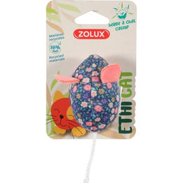 Zolux Ethicat Katzenspielzeug Maus mit Katzenminze aus Plüsch bunt – Bild 1 von 5