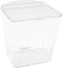 Produktbild von Zolux Fisch-Wanne mit Haken aus Kunststoff in Weiß Transparent
