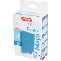 Produktbild von Zolux Foam Jalaya Schaumstoff Filterpatrone Blau für Fischaquarien 2er Pack