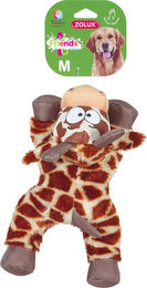 Produktbild von Zolux Friends Hundespielzeug Giraffe Olaf Plüschspielzeug aus Polyester Braun Bunt Größe L